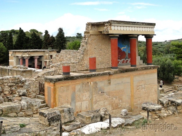Palác Knossos, Kréta, Grécko