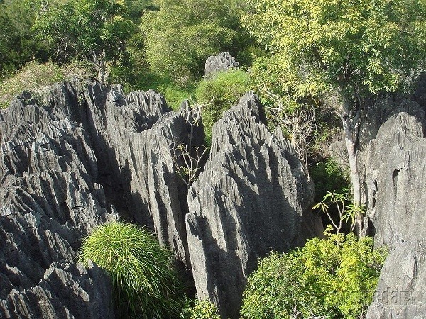 skalný labyrint, Madagaskar