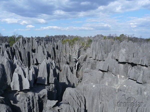 skalný labyrint, Madagaskar