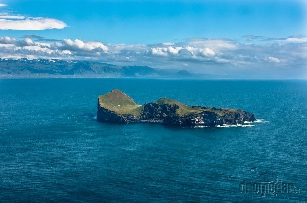 Ostrov Elliðaey, Island
