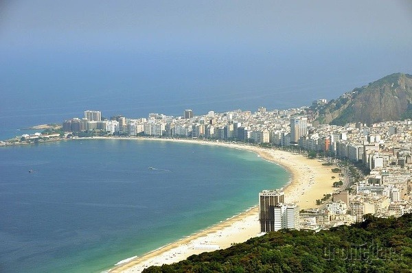 pláž Copacabana, Rio de