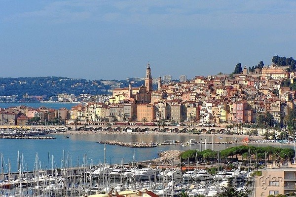 Menton, Azúrové pobrežie, Francúzsko