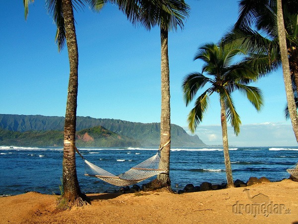 Hanalei Beach, Havaj, USA