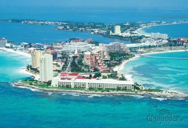 Cancún leží na 20