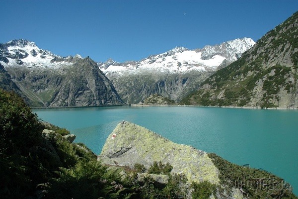 jazero Gelmersee, Švajčiarsko
