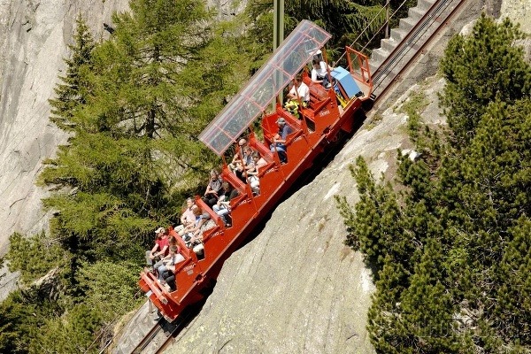 lanovka Gelmerbahn, Švajčiarsko