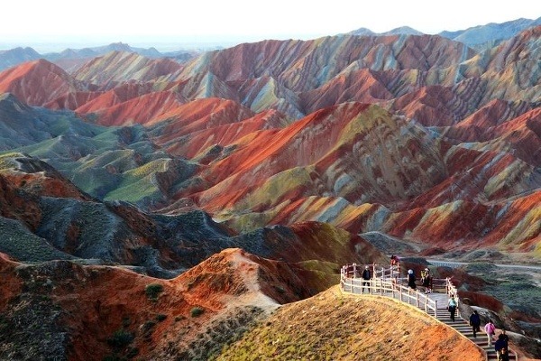 Pohorie Zhangye, Danxia, Čína