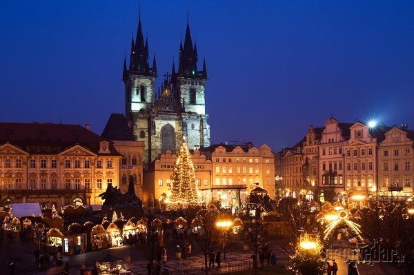 Vianočné trhy, Praha, Česká