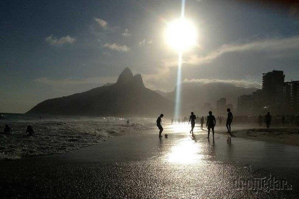 Futbal na pláži Ipanema,