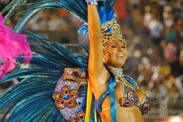 Karneval v Riu de Janeiro, Brazília