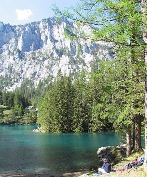 Zelené jazero, Rakúsko