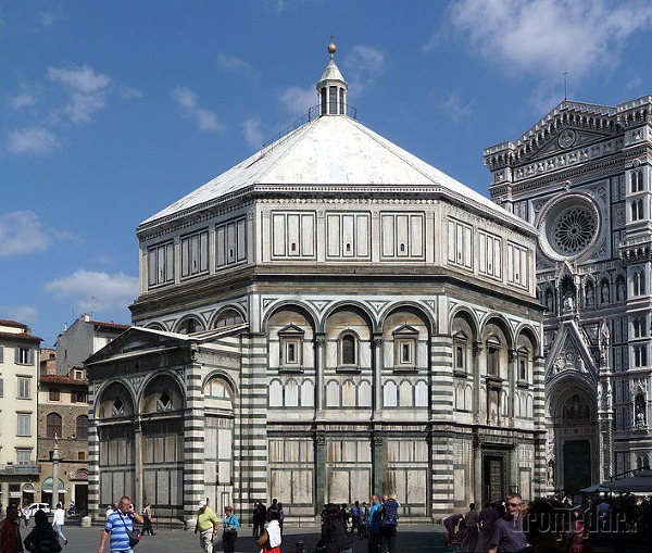 Baptistérium, Florencia, Taliansko
