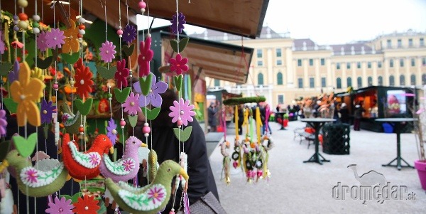 Veľkonočné trhy na zámku Schönbrunn, Rakúsko
