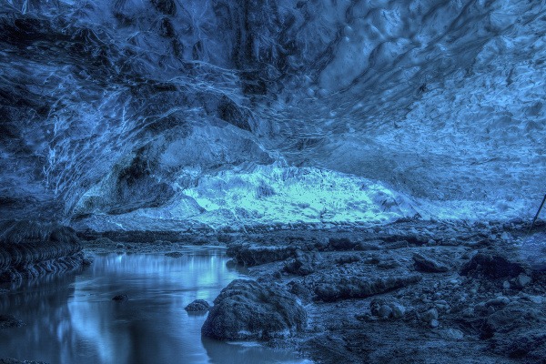 Ľadová jaskyňa, Island