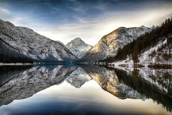 Jazero Plansee, Rakúsko