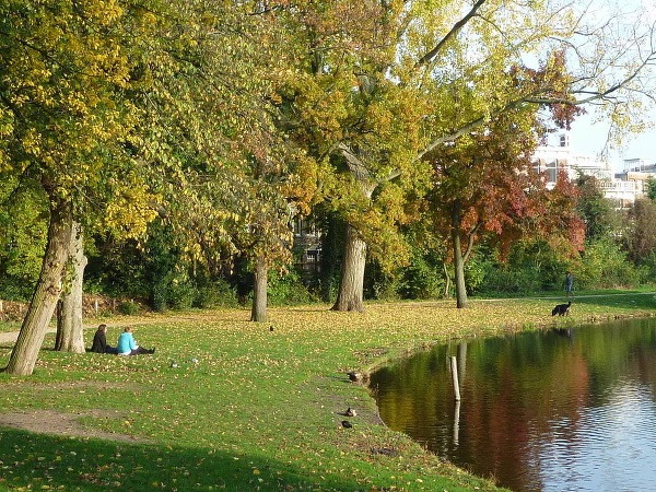 Vondelpark, Amsterdam, Holandsko