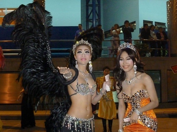 Tanečnice v Pattayi, Thajsko