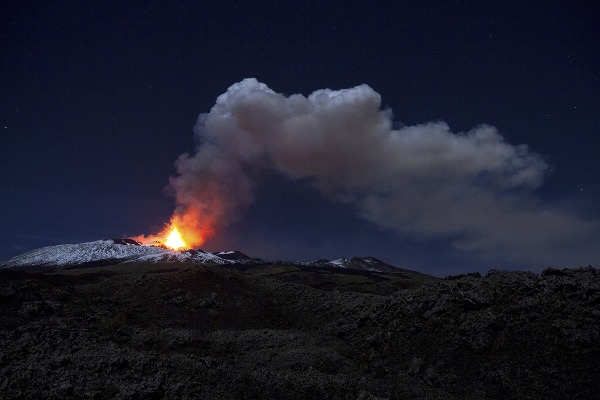 Sopka Etna, Taliansko