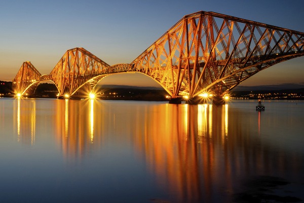 Železničný most Forth, Edinburg, Škótsko