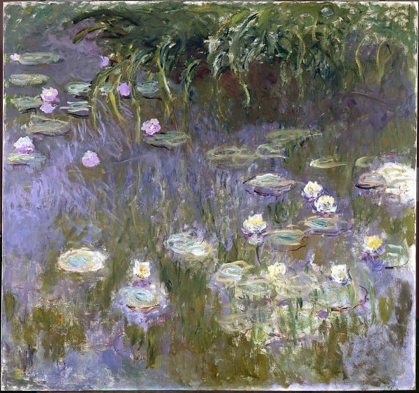 Vodné ľalie, Claud Monet