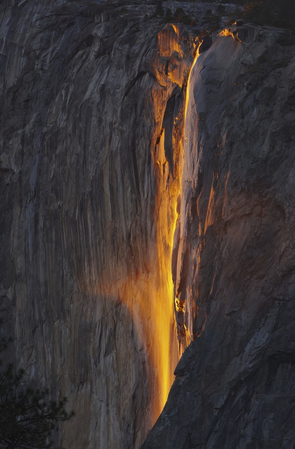 Vodopád Konský chvost, USA