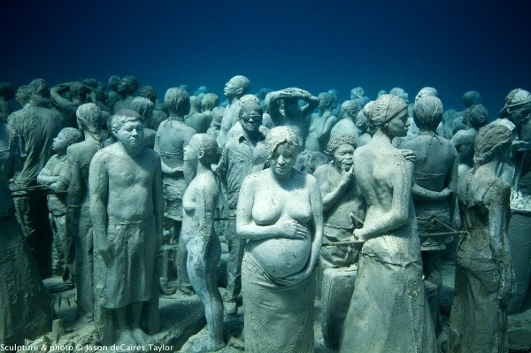 Múzeum podmorského umenia, Cancun, Mexiko