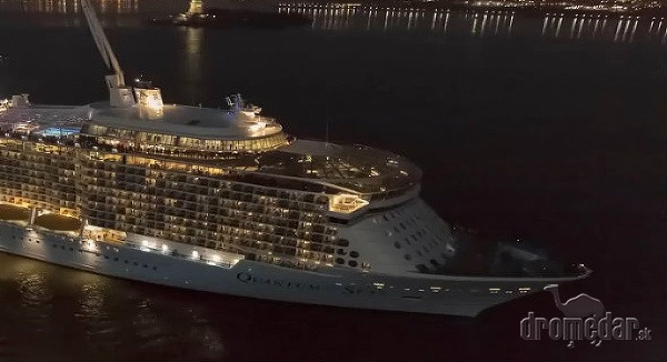 Pohľad na loď Quantum of the Seas