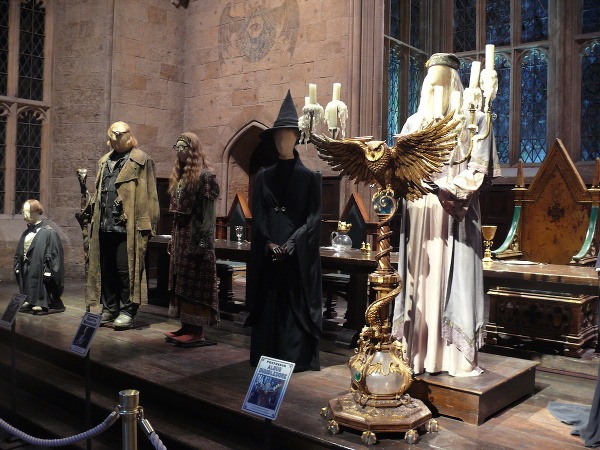 Štúdiá Harryho Pottera, kostýmy