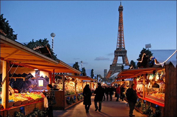 Vianočné trhy v Paríži,