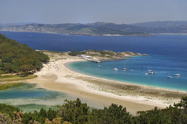 Islas Cies, Vigo, Galícia,