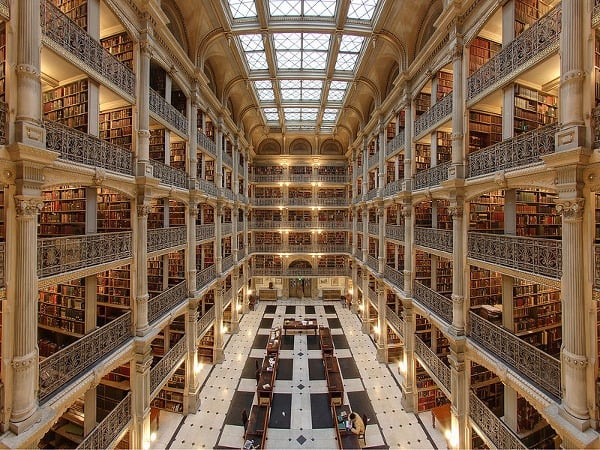 Knižnica Georga Peabodyho, Baltimore,