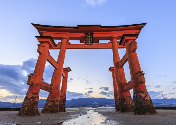 Chrám Itsukushima, Japonsko