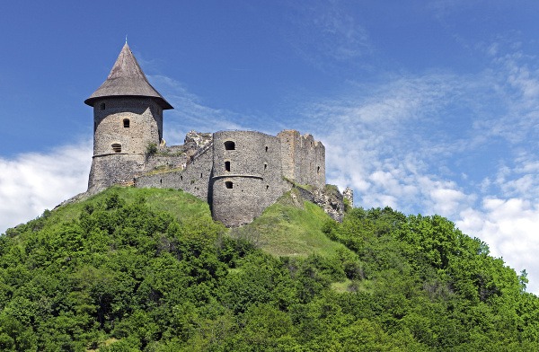 Ruiny hradu Somoška