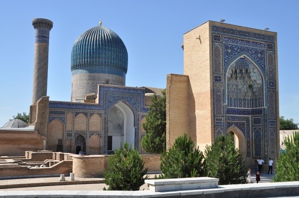 Samarkand - mauzoleum Gur Emir kde je Timur Veľký, Uzbakistan