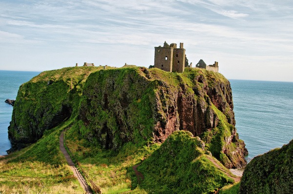 Hrad Dunnottar, Škótsko, Veľká Británia