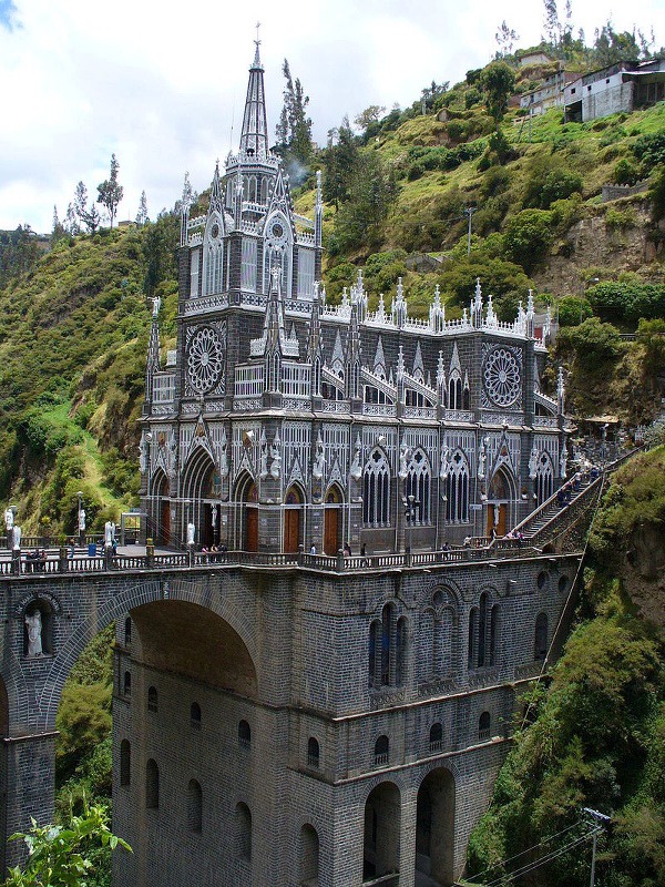 Katedrála Las Lajas, Kolumbia