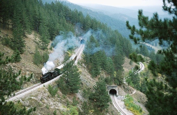 Železnica Šargan, Srbsko