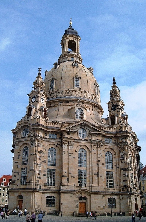 Frauenkirche, Drážďany, Nemecko