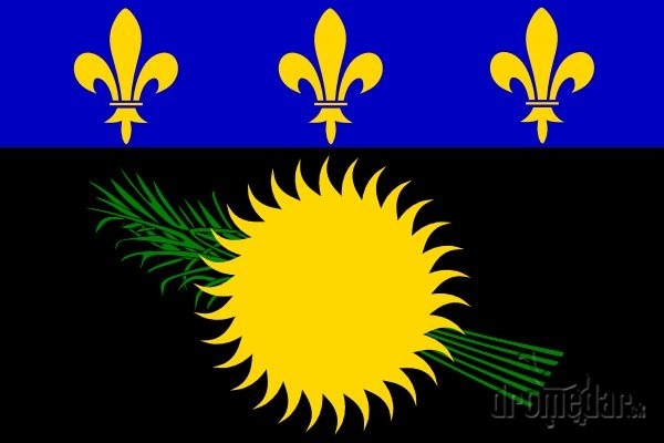 Neoficiálna vlajka Guadeloupe