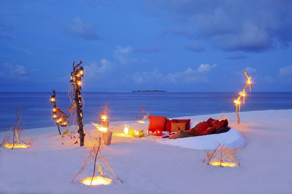 Maldivy prajú romantike. Takto
