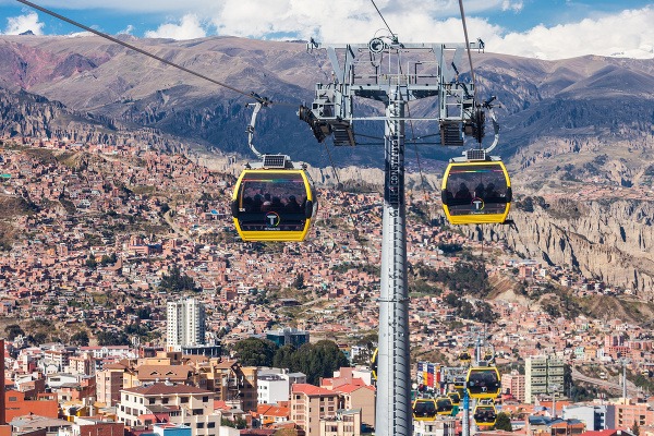La Paz - najvyššie