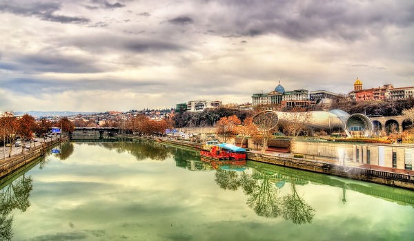 Gruzínske hlavné mesto Tbilisi