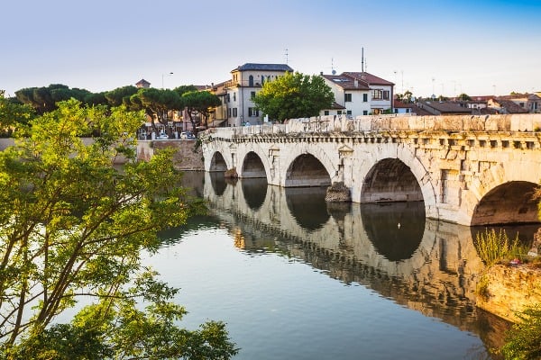Antický most v Rimini