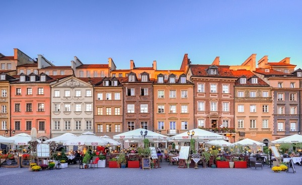 Kvetinový trh vo Varšave
