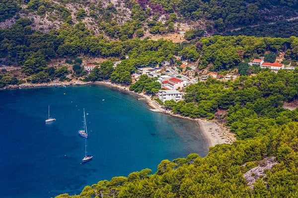 Saplunara, Mljet