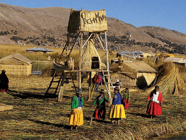 Tradičné odevy prostých Peruáncov