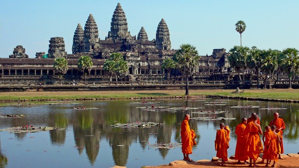 Kambodžský Siem Reap: Strážca