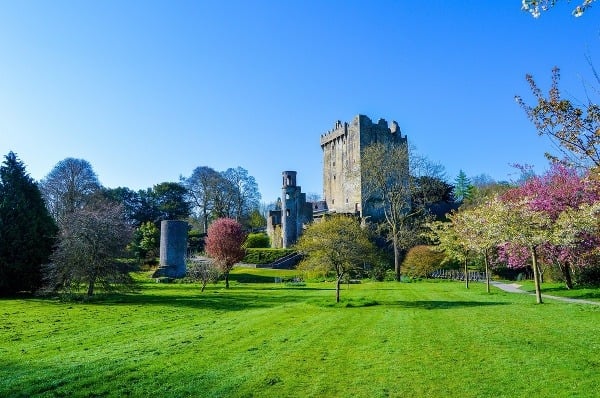 Írsky hrad Blarney
