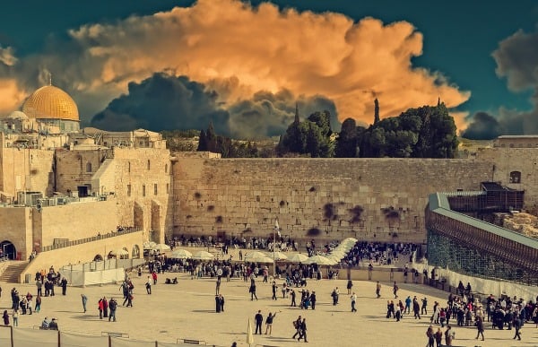 Múr nárekov, Jeruzalem, Izrael
