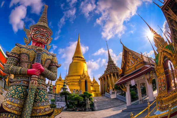 Wat Phra Kaew, Bangkok,